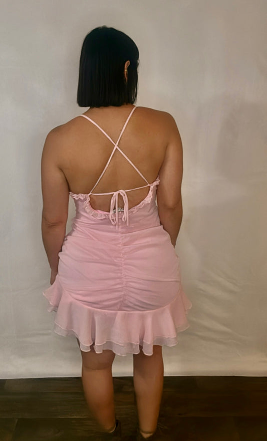 Soft Pink Pixie Dress