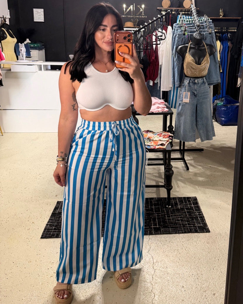 Blue Rivera Pants