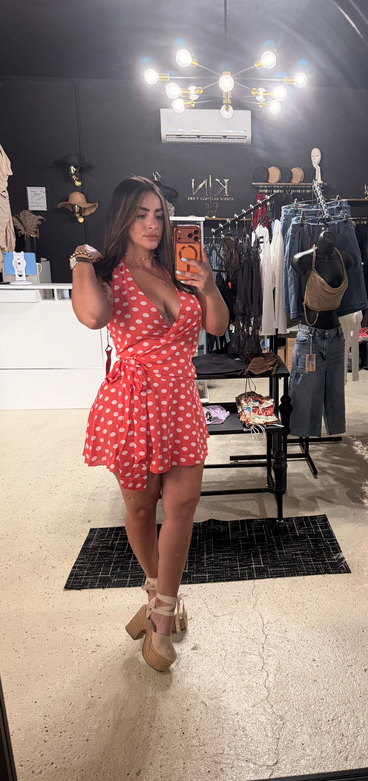 Coral Charm Dress
