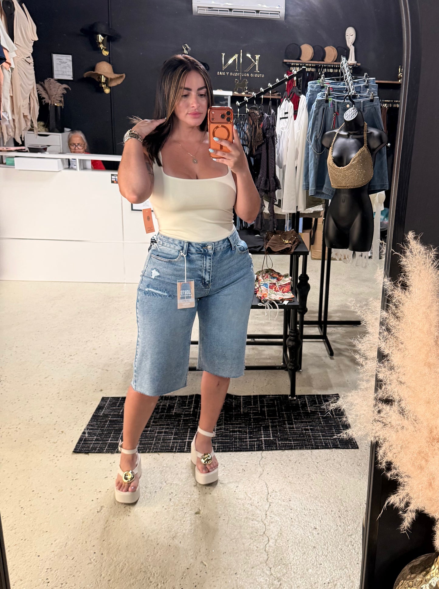 Bermuda Demin Shorts