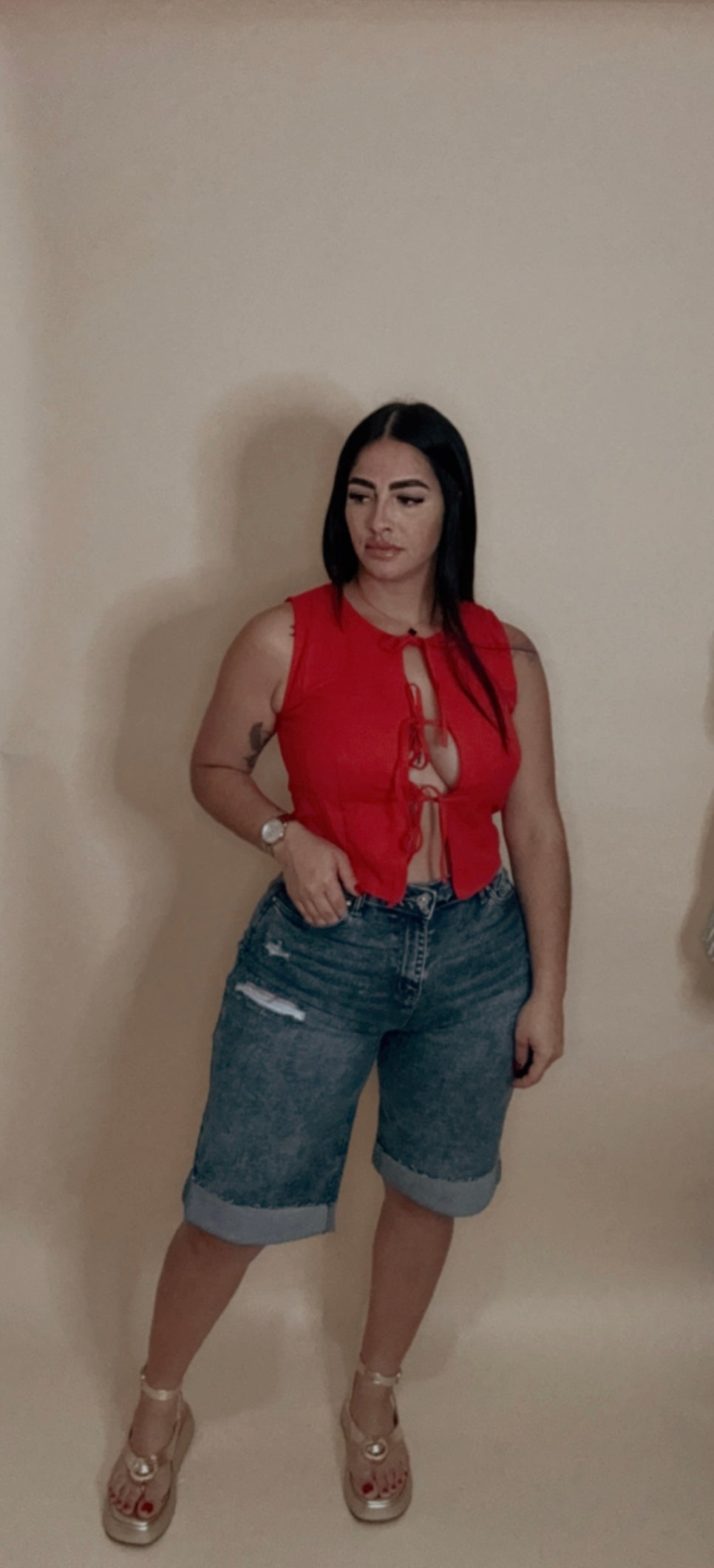 Bermuda Demin Shorts