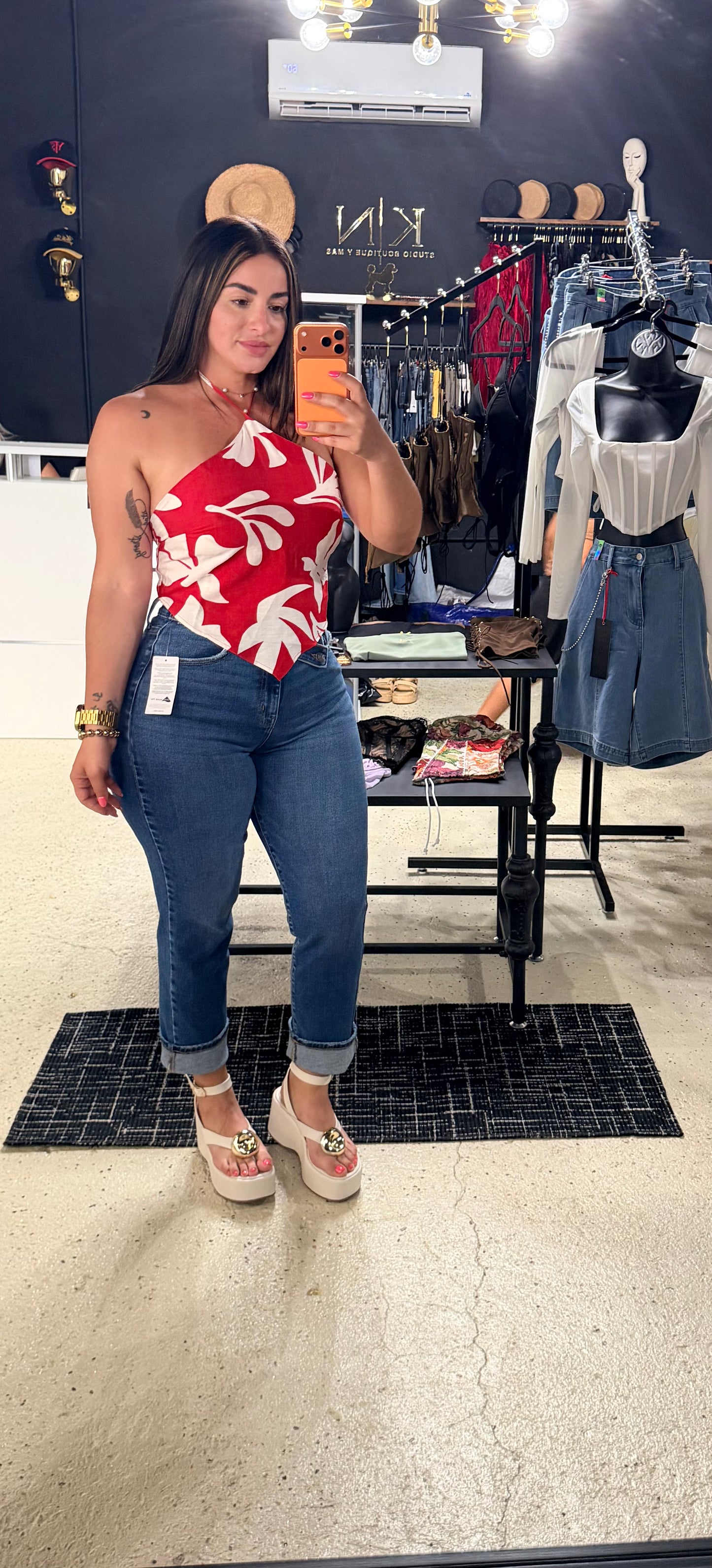 Red Exotic Top