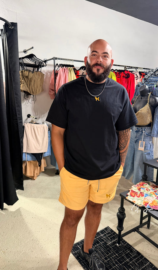 Yellow Beach Shorts