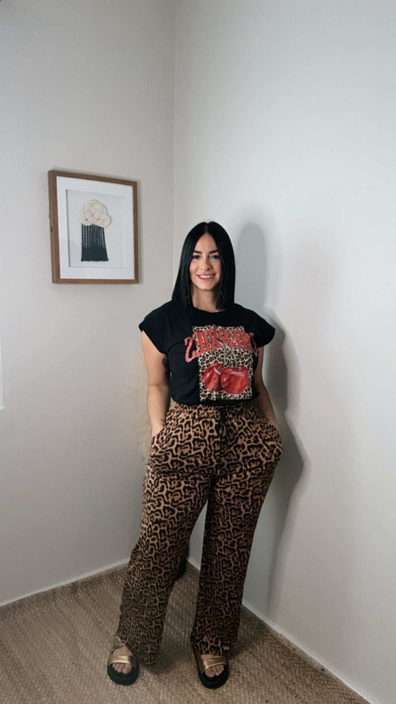 Leopart Print Pants