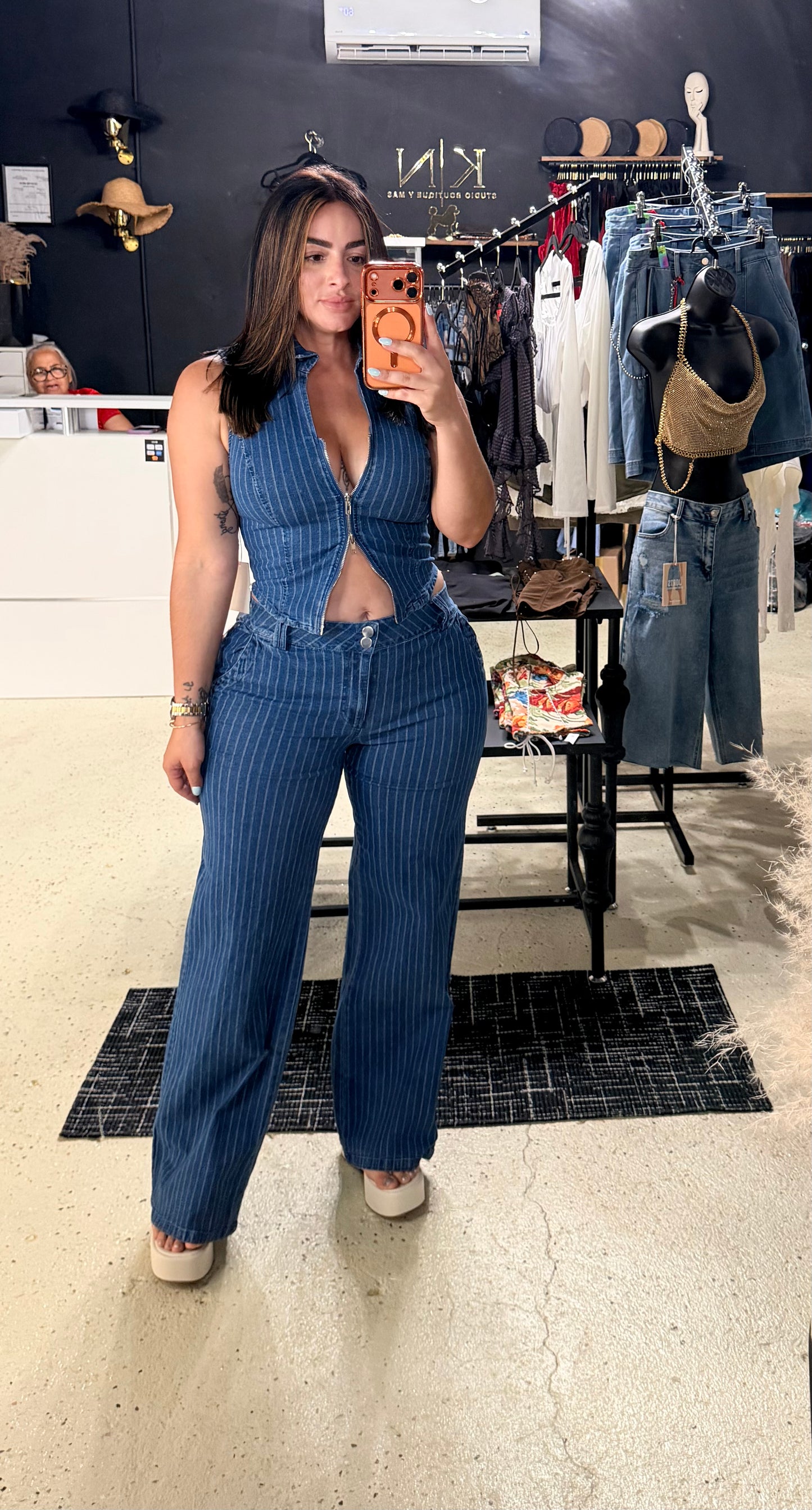 Denim Muse Set