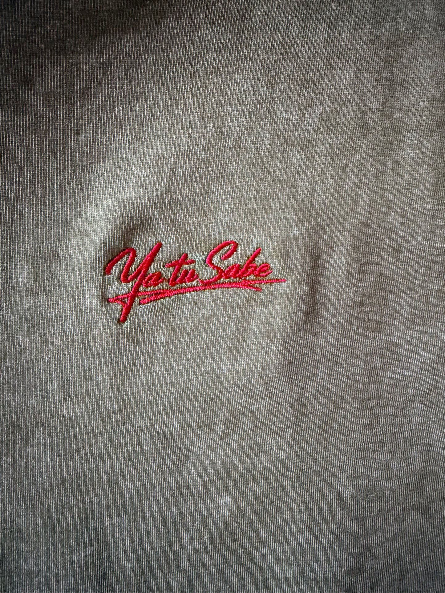 Green Acid Wash Ya Tu Sabe Tee