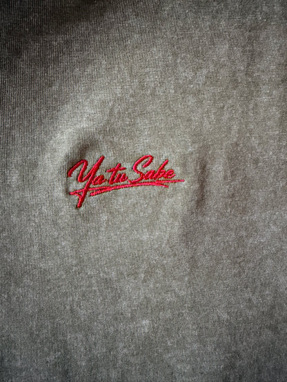 Green Acid Wash Ya Tu Sabe Tee