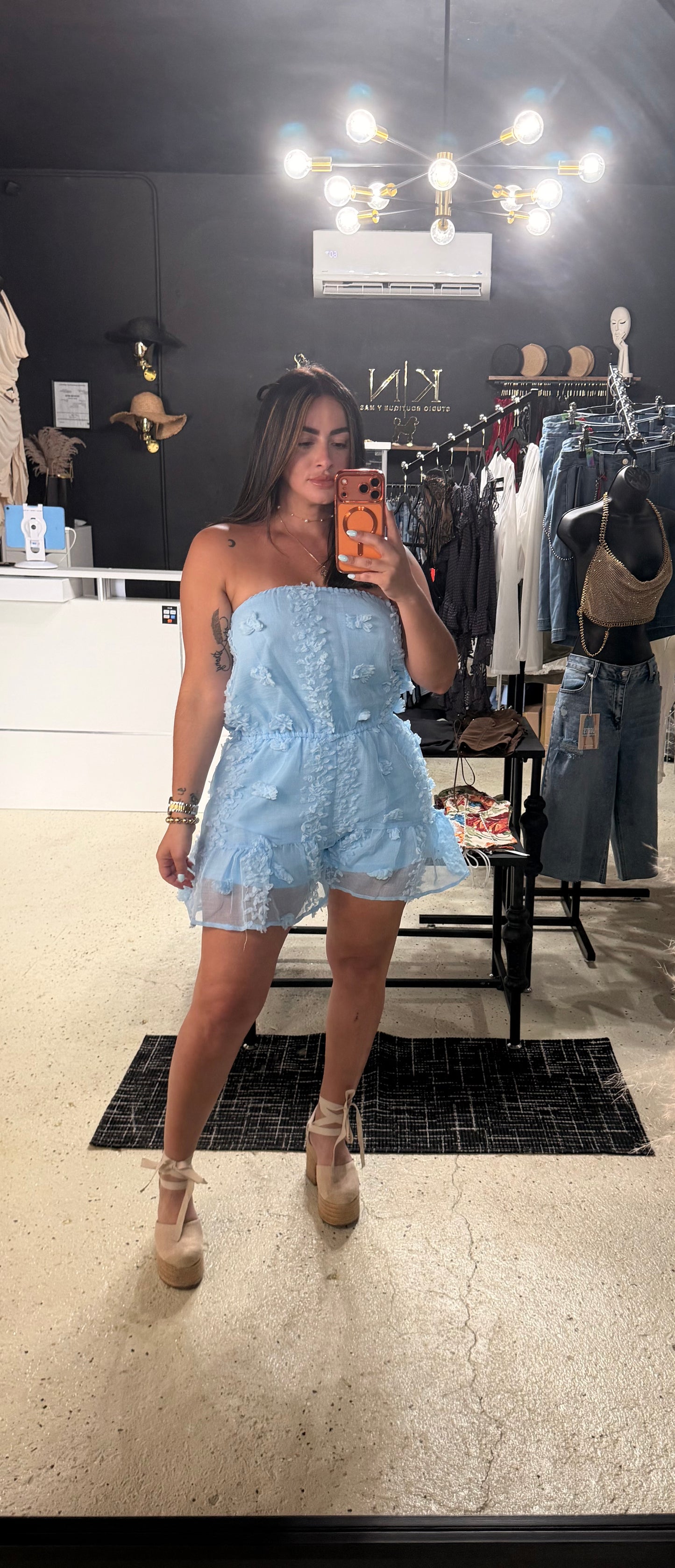 Blue Breeze Romper