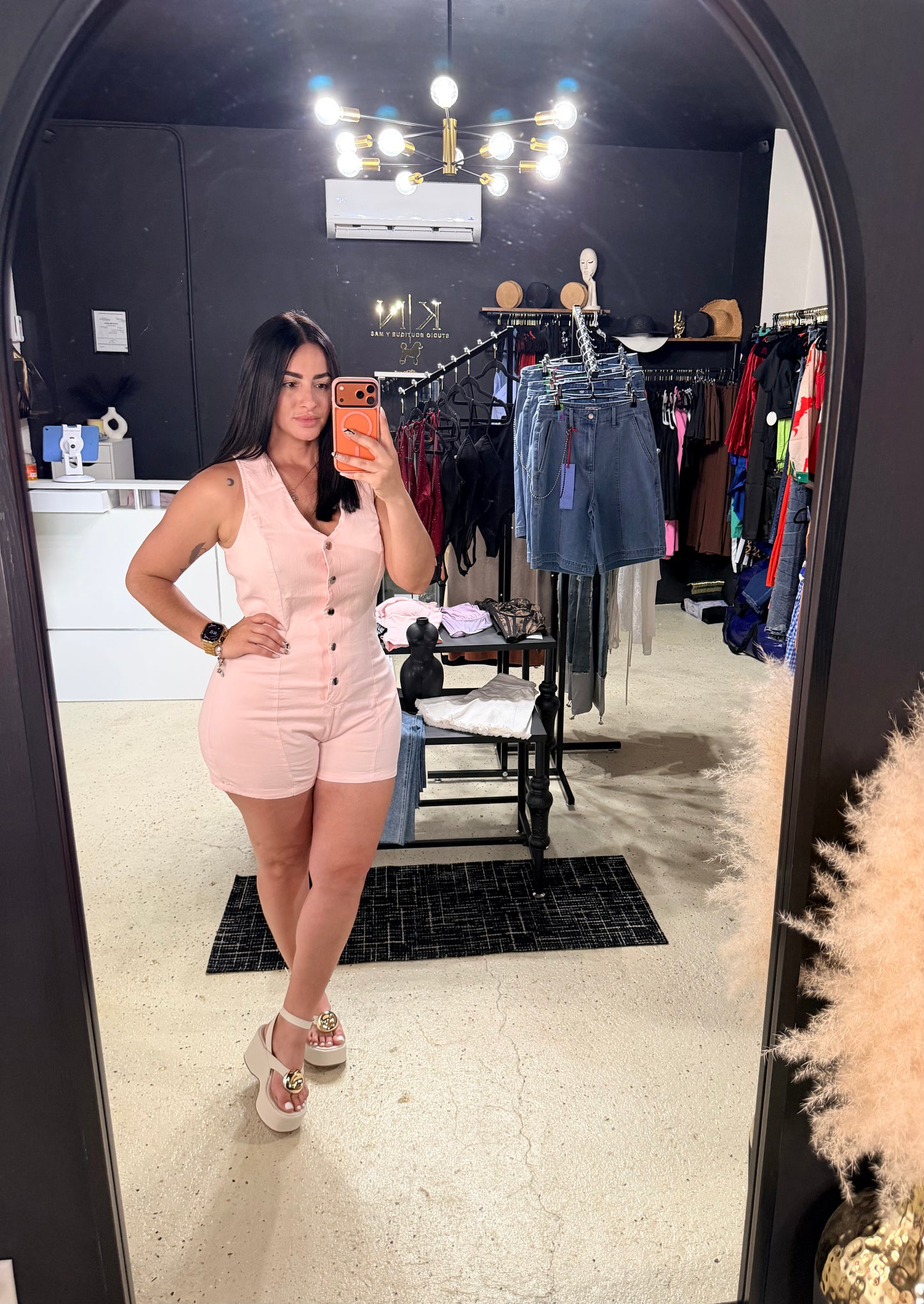 Jumpsuit Pink