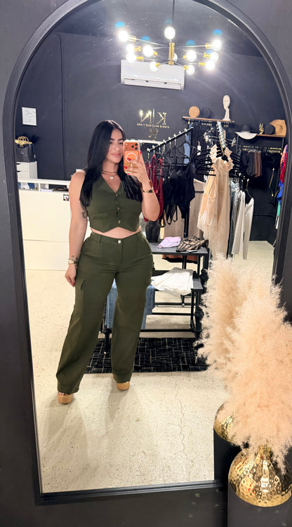 City Chic Cargo Set