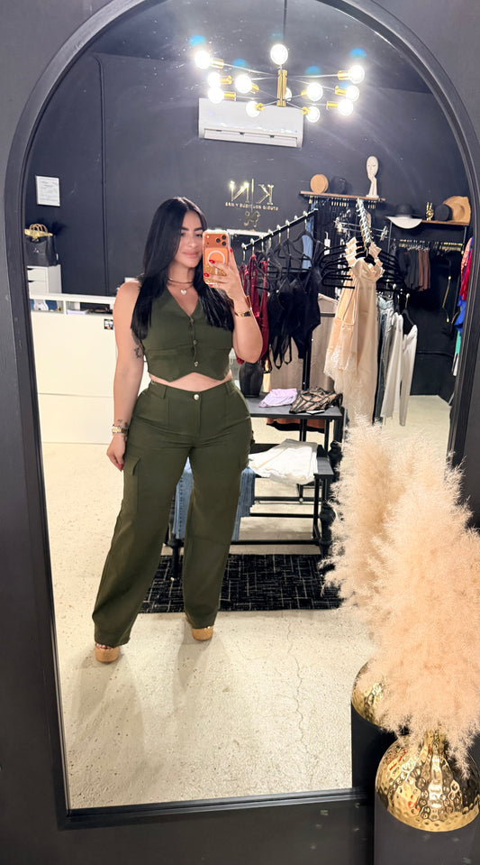 City Chic Cargo Set