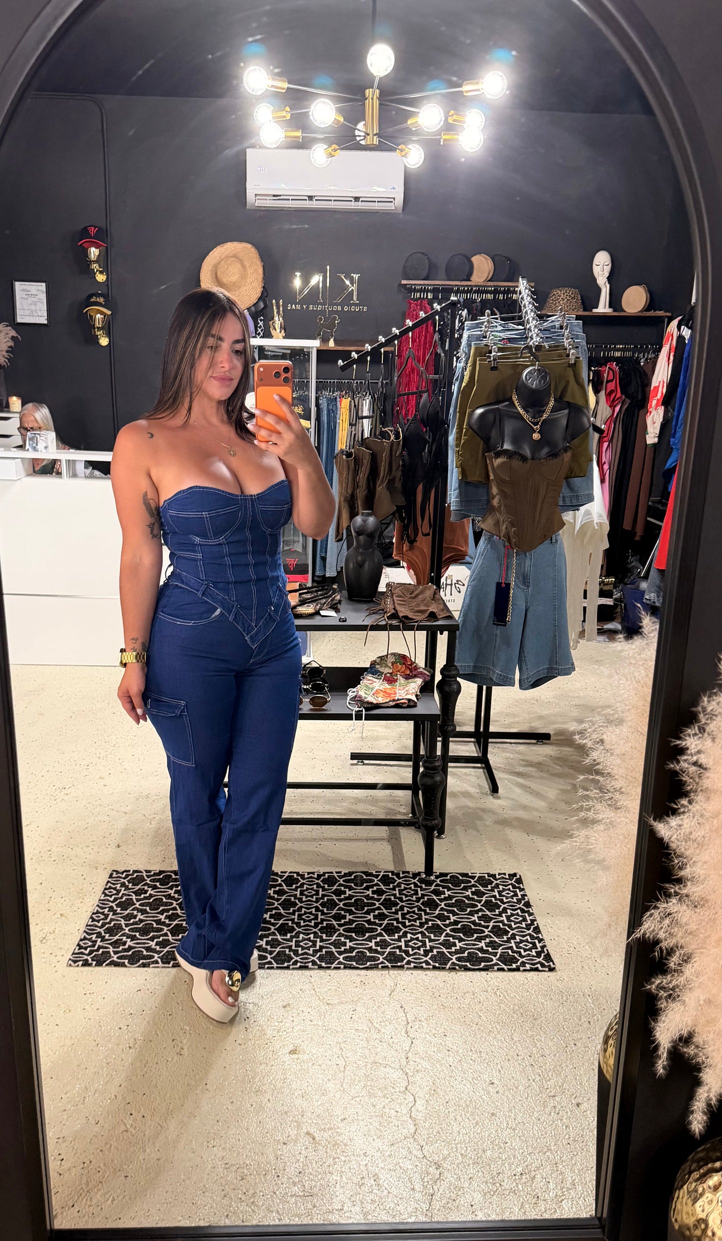 Stretch Denim Set