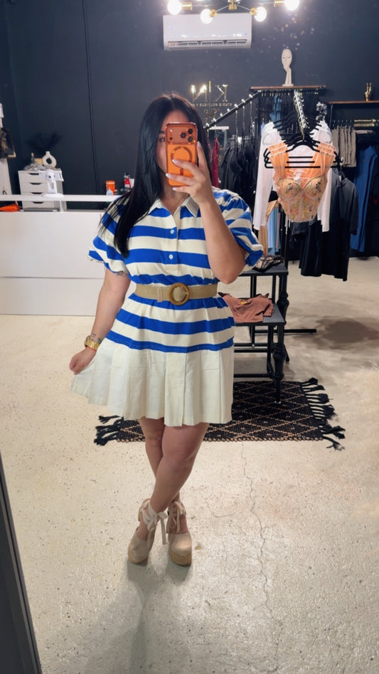 Coastal Chic Polo Dress