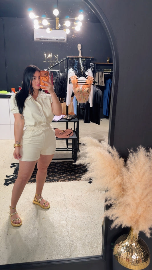Ivory Breeze Romper