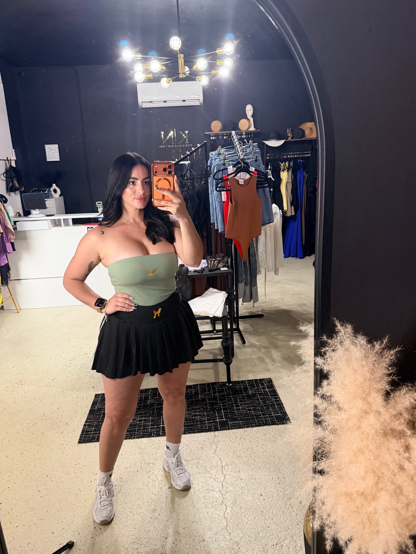 Black Amelia Skort