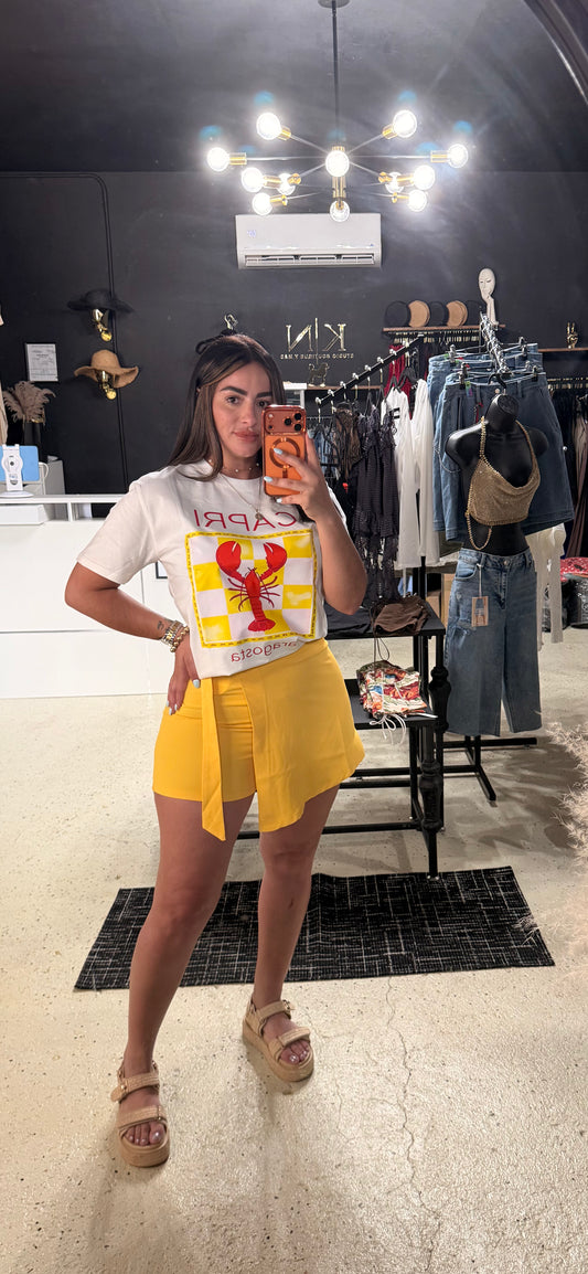 Tshirt Capri Aragosta