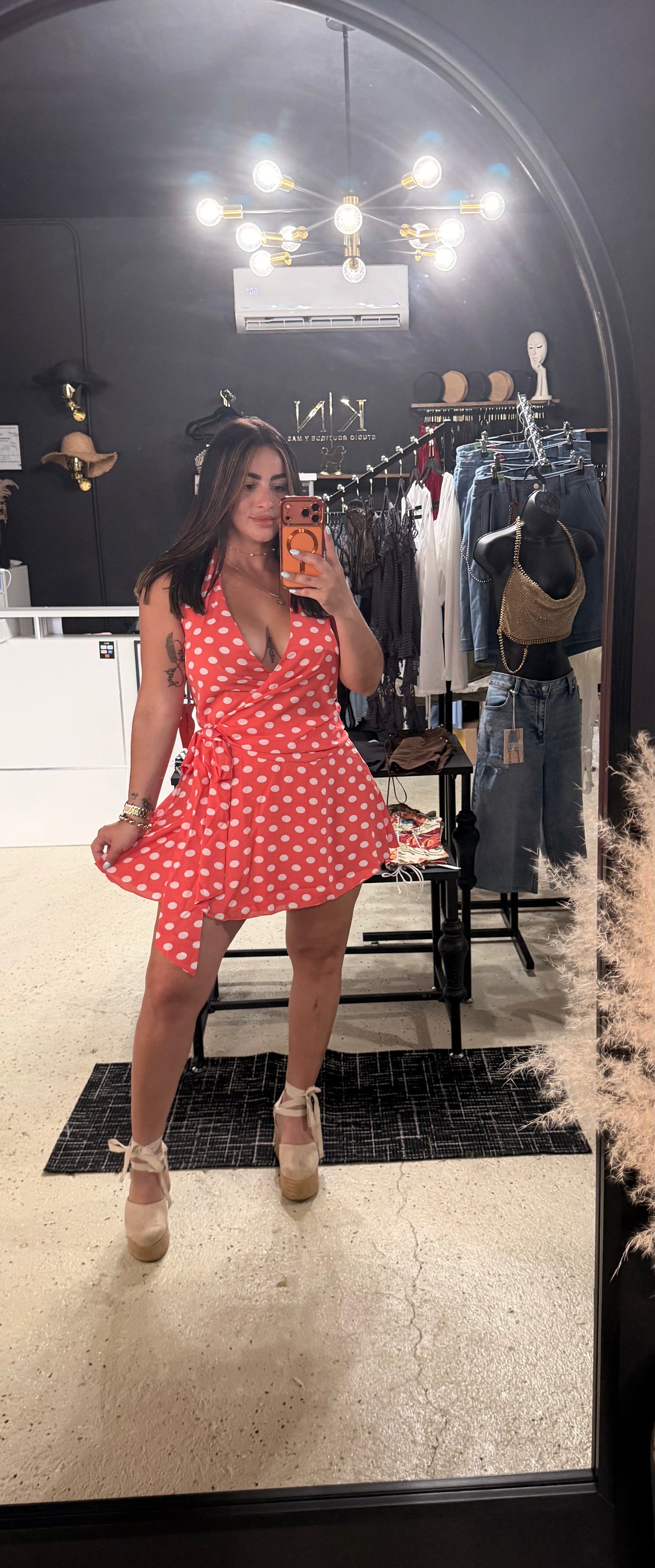 Coral Charm Dress