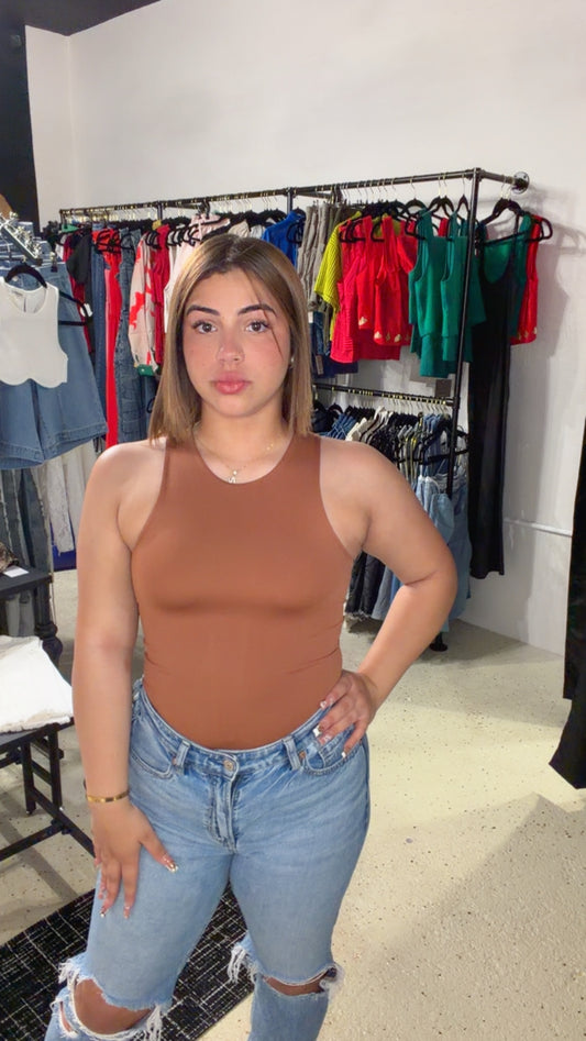 🤎 Golden Cocoa Bodysuit