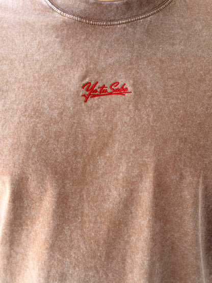Brown Acid Wash Ya Tu Sabe Tee