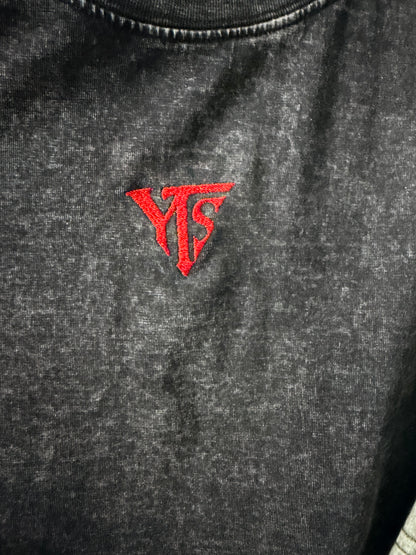 Black Acid Wash Ya Tu Sabe Tee