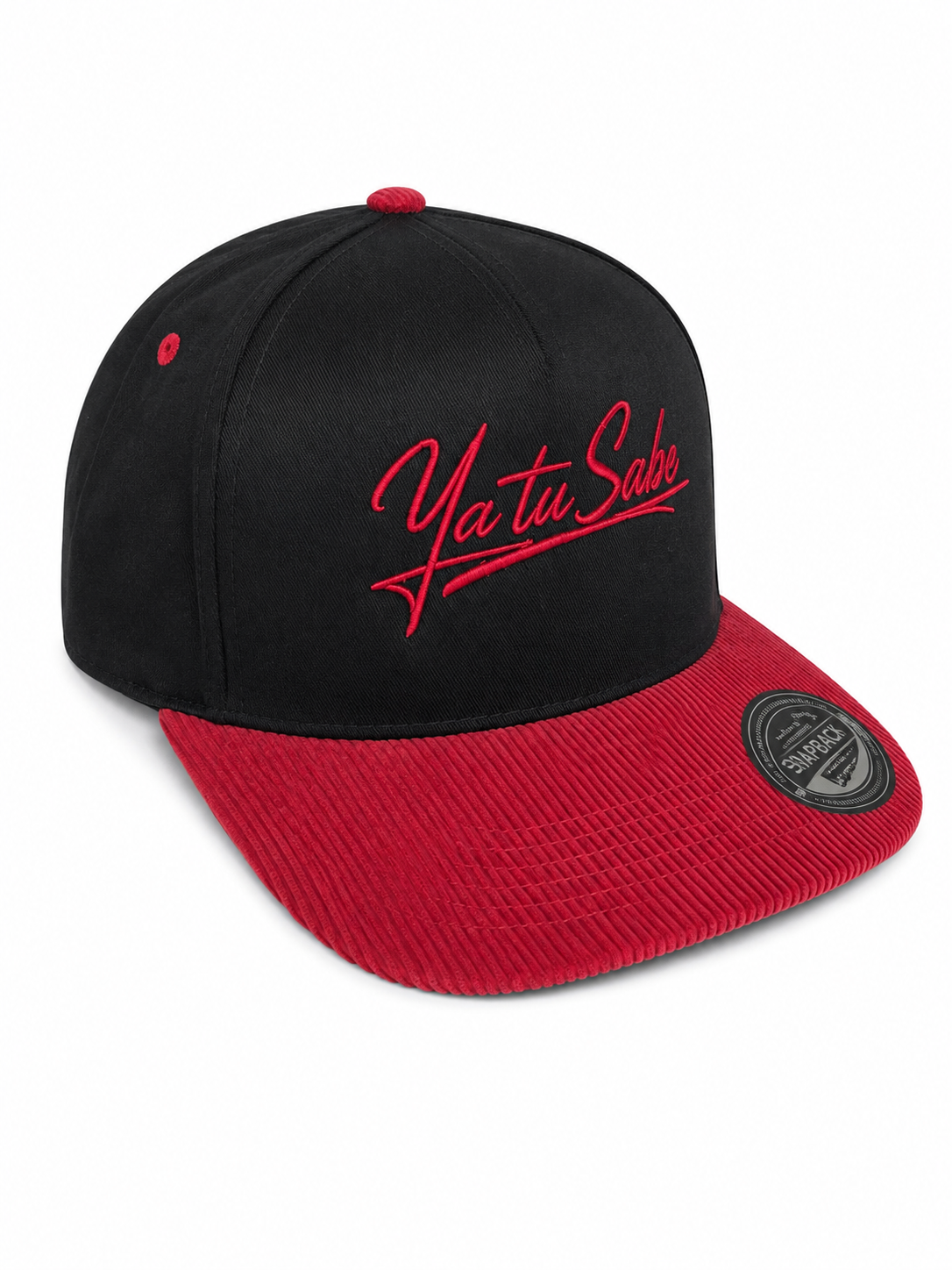 Crimson Ya Tu Sabe Corduroy Snapback