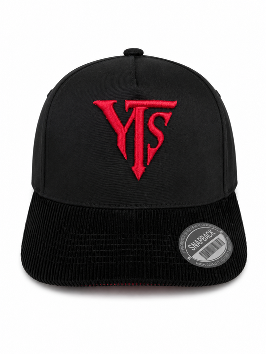 Red Bottom YTS Corduroy Snapback