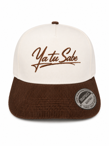 Mocha Ya Tu Sabe Corduroy Snapback