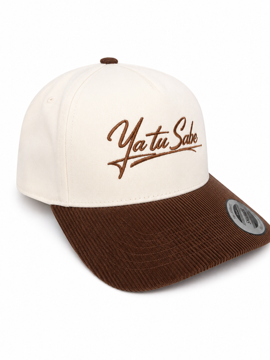 Mocha Ya Tu Sabe Corduroy Snapback